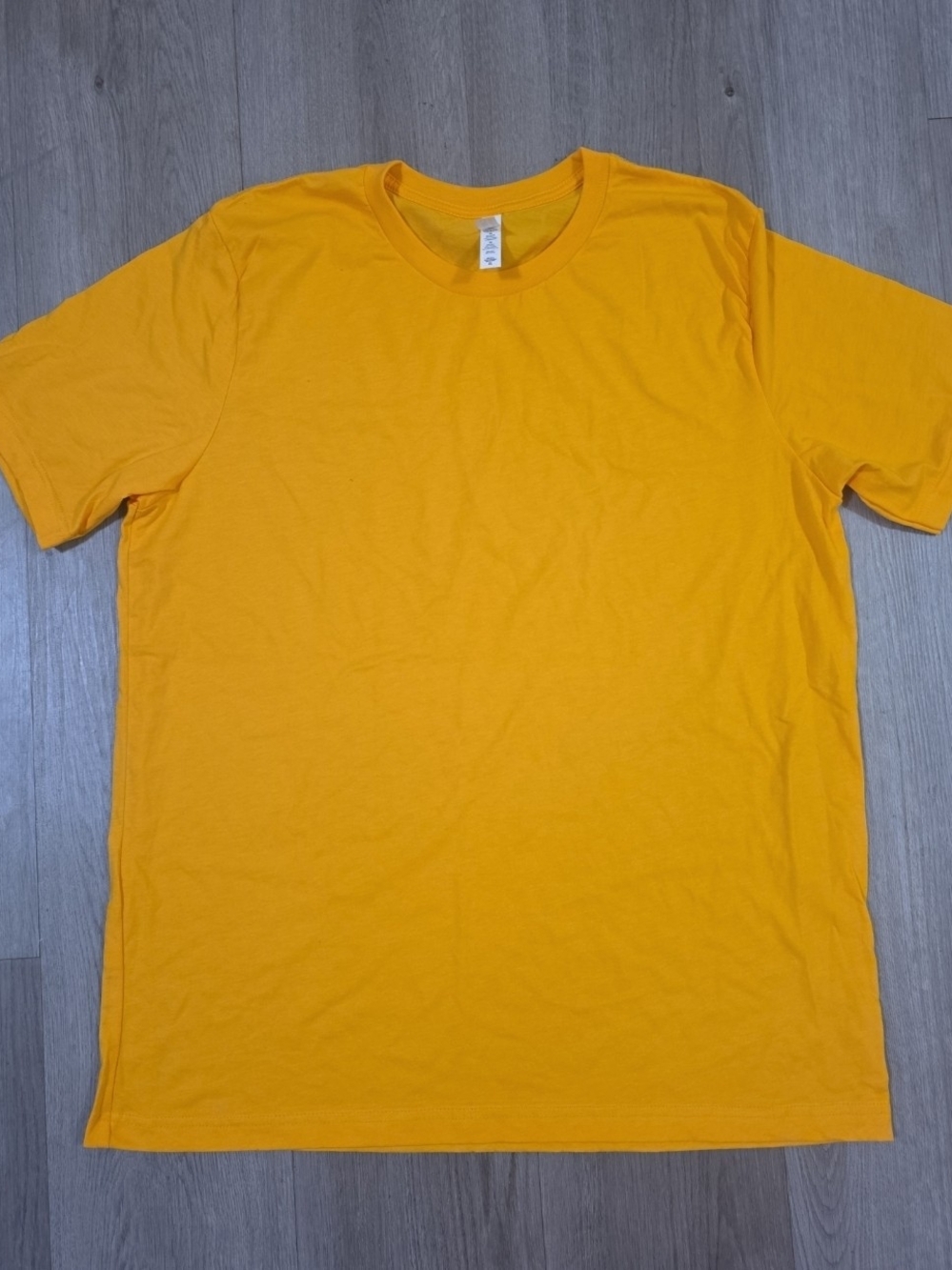 Golden Yellow Short Sleeve T-Shirt